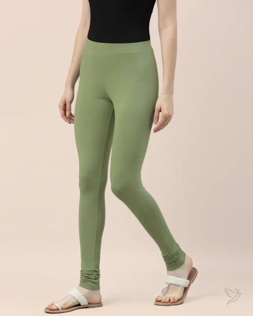 women leggins green